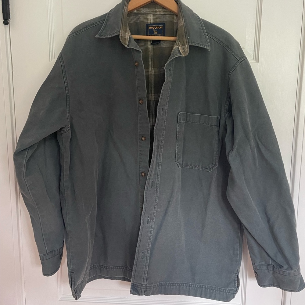Men’s Woolrich Work shirt with flannel lining
